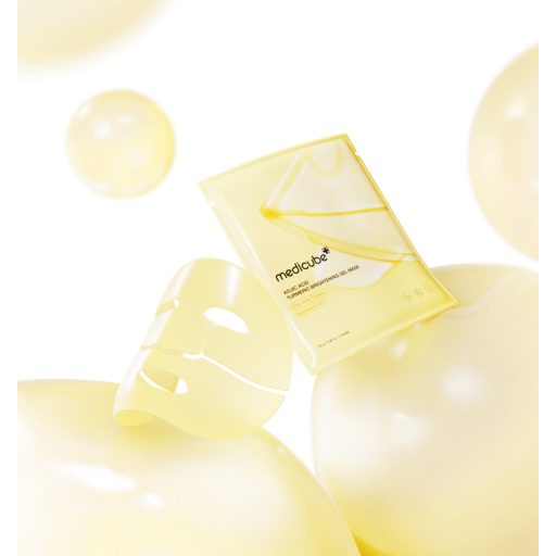 MEDICUBE Kojic Acid Turmeric Brightening Gél Arcmaszk 28g