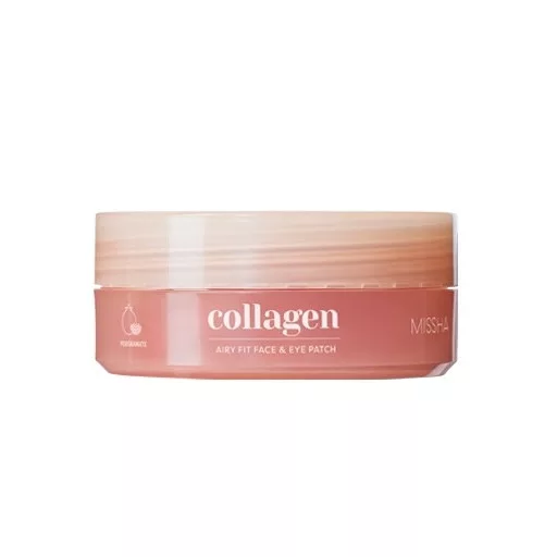 MISSHA Airy Fit Szemkörnyék Maszk - Collagen 60db