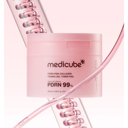 MEDICUBE PDRN Pink Collagen Toning Gél Korongok 120ml (70db)