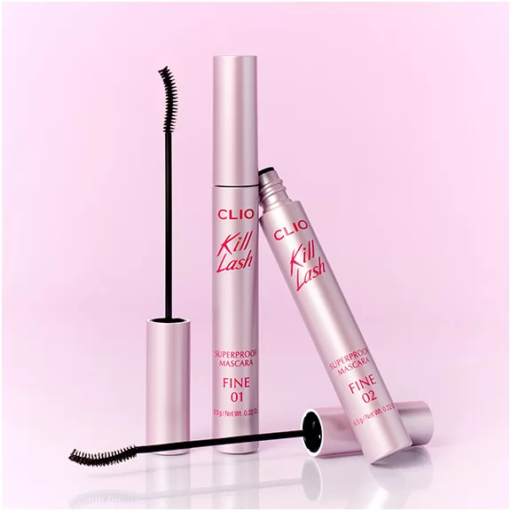 Clio Kill Lash Superproof Mascara Fine Szempillaspirál #01 Vanilla Black
