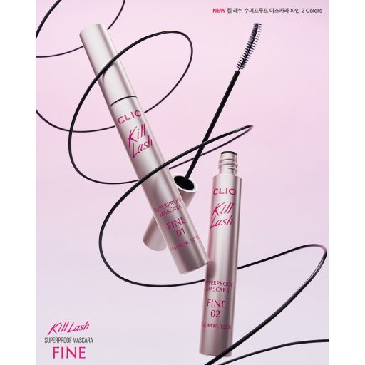 CLIO Kill Lash Superproof Mascara Fine Szempillaspirál #01 Vanilla Black