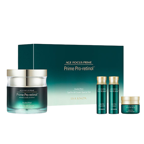 ISA KNOX Age Focus Prime Pro-Retinol Double Effect Eye for All Cream Csomag 