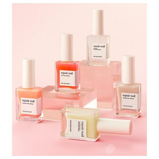 THE FACE SHOP fmgt Repair Nail #02 Fedőlakk 10ml