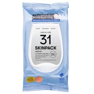   VT Cosmetics 31 Skin Pack Arcmaszk Lapok - Retinol (Softening & Smoothing) 210g (100db)