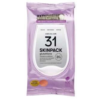   VT Cosmetics 31 Skin Pack Arcmaszk Lapok - Glutathione (Radiance & Luminous) 210g 100db