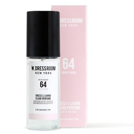 W.DRESSROOM Dress and Living Clear Textilparfüm No.064 Lovely Rose 70ml