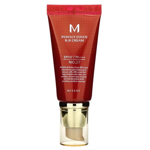 MISSHA M Perfect Cover BB Krém #27 Honey Beige 50ml (SPF42 PA+++)