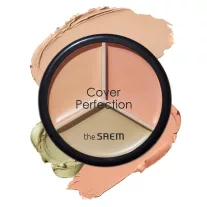   The Saem Cover Perfection Triple Pot Korrektor 01 Correct Beige