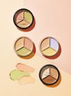 THE SAEM Cover Perfection Triple Pot Concealer 02 Contour Beige