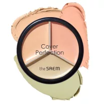   The Saem Cover Perfection Triple Pot Korrektor 03 Correct Up Beige