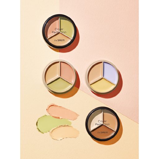 THE SAEM Cover Perfection Triple Pot Korrektor 04 Tone Up Beige