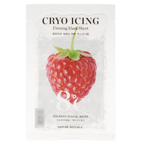 NATURE REPUBLIC Cryo Icing Arcmaszk - Firming (málna) 27ml