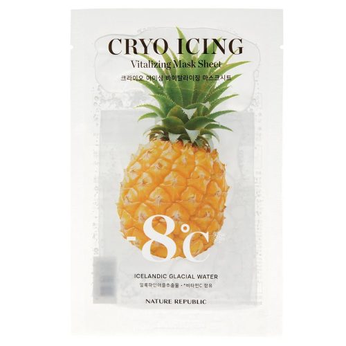 NATURE REPUBLIC Cryo Icing Arcmaszk - Vitalizing (ananász) 27ml