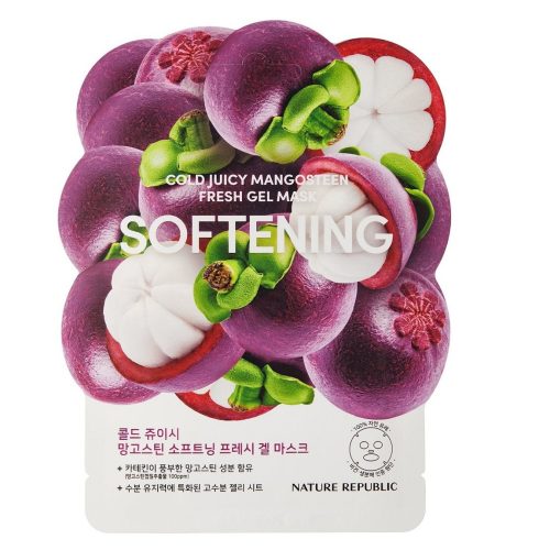 NATURE REPUBLIC Cold Juicy Fresh Gél Arcmaszk - Mangosteen Softening 25ml