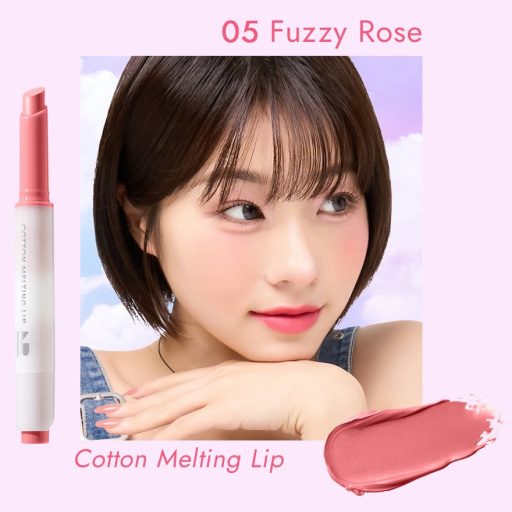 NATURE REPUBLIC Cotton Melting Lip Rúzs #05 Fuzzy Rose