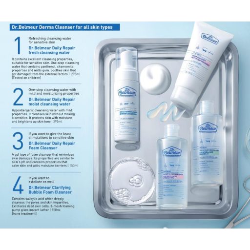 Dr BELMEUR Daily Repair Arctisztító Gél 150ml (száraz bőrre)