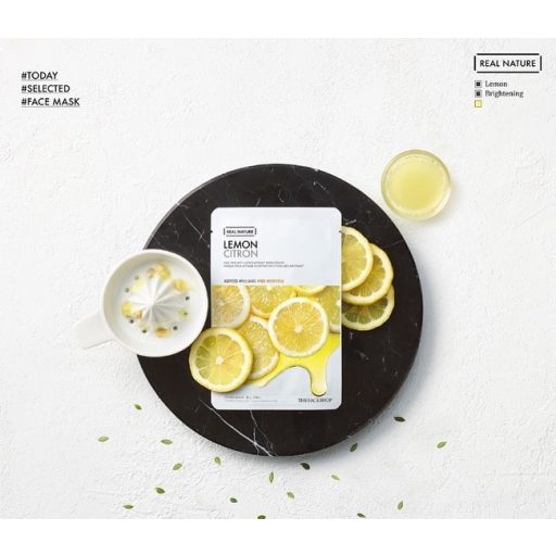 THE FACE SHOP Real Nature Arcmaszk - Citrom 20g