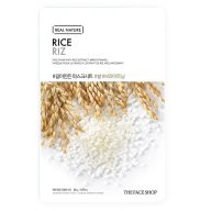   THE FACE SHOP Real Nature Arcmaszk - Rizs (világosító) 20g