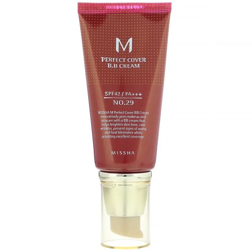 MISSHA M Perfect Cover BB Krém #29 Caramel Beige 50ml (SPF42 PA+++)