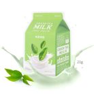 APIEU Milk Arcmaszk - Zöld Tea 21g