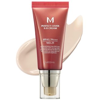   MISSHA M Perfect Cover BB Krém #21 Light Beige 50ml (SPF42 PA+++)