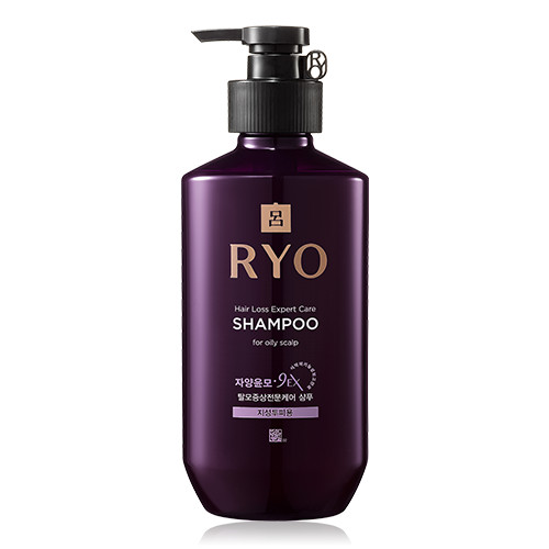 RYO Hair Loss Expert Care 9EX Sampon - Zsíros Fejbőrre 400ml