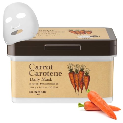 SKINFOOD Carrot Carotene Daily Arcmaszk 270g (30db)