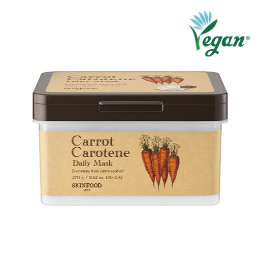 SKINFOOD Carrot Carotene Daily Arcmaszk 270g (30db)