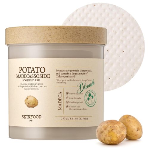 SKINFOOD Potato Madecassoside Soothing Korongok 250g (60db)