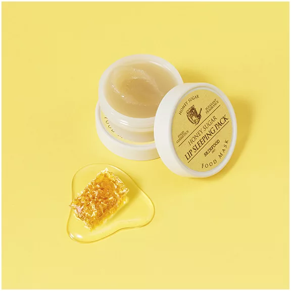 Skinfood Food Mask Éjszakai Ajakmaszk - Honey Sugar 21ml Skinfood Food Mask Éjszakai Ajakmaszk - Honey Sugar 21ml