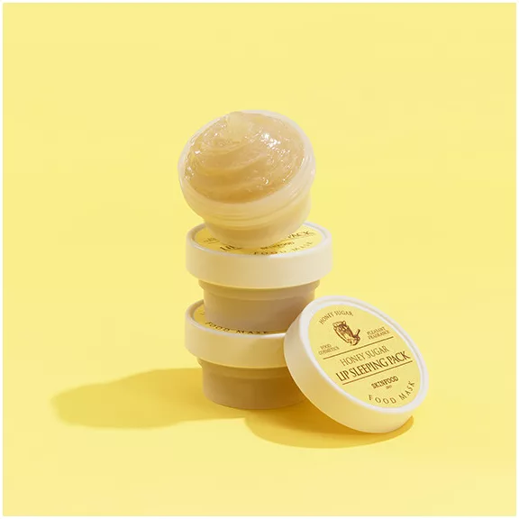 Skinfood Food Mask Éjszakai Ajakmaszk - Honey Sugar 21ml Skinfood Food Mask Éjszakai Ajakmaszk - Honey Sugar 21ml