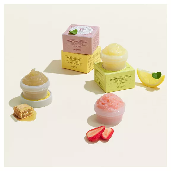 Skinfood Food Mask Éjszakai Ajakmaszk - Lemon Dill Butter 21ml Skinfood Food Mask Éjszakai Ajakmaszk - Lemon Dill Butter 21ml