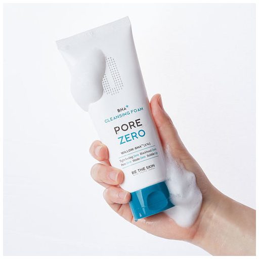 BE THE SKIN BHA+ Pore Zero Arctisztító Hab 150g