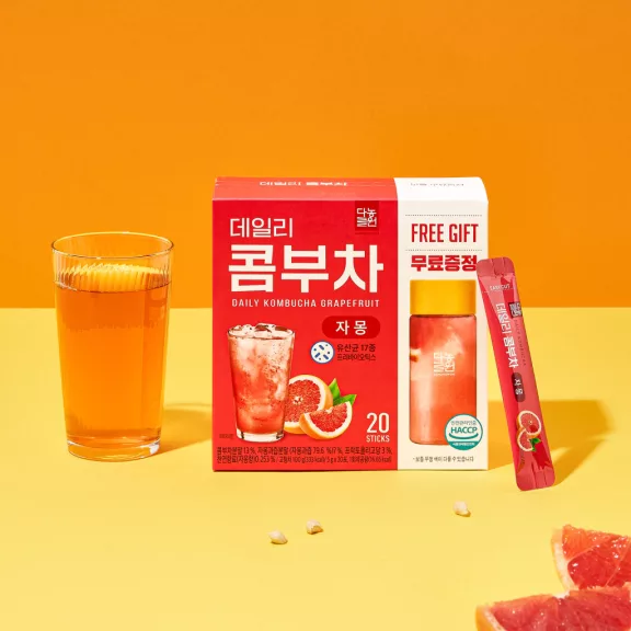 Danongwon Daily Kombucha Tea Instant Teapor - Grapefruit ízesítésű 5gx20db