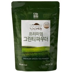 DANONGWON Clean Jeju Island Premium Zöld Tea Por 500g