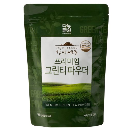 DANONGWON Clean Jeju Island Premium Zöld Tea Por 500g