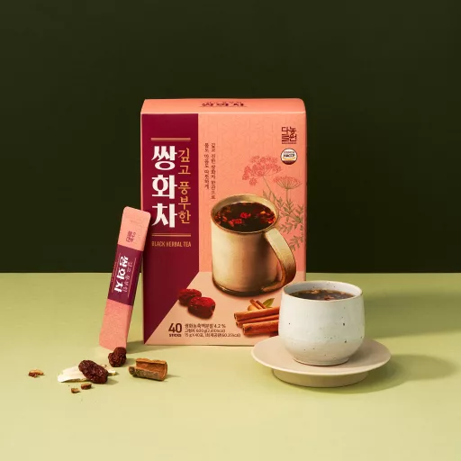 DANONGWON Black Herbal Tea 15gx40db (Eupcheonri382 Edition)