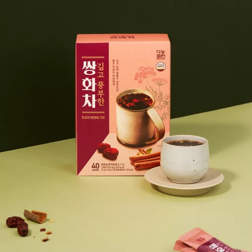 DANONGWON Black Herbal Tea 15gx40db (Eupcheonri382 Edition)