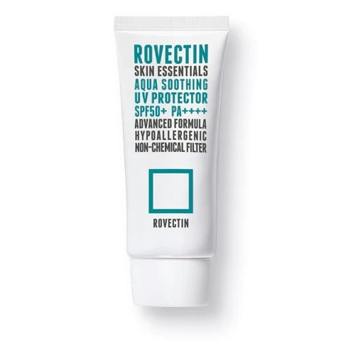 ROVECTIN Skin Essentials Aqua Soothing UV Protector Fényvédő Krém 50ml (SPF50+ PA++++)