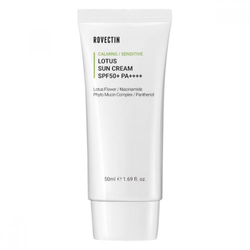 ROVECTIN Calming Lotus Fényvédő Krém 50ml (SPF50+ PA++++)