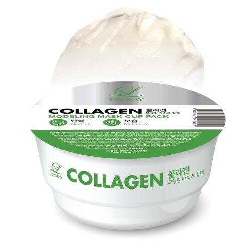 LINDSAY Modeling Mask Cup Pack Lemosandó Arcpakolás - Collagen 28g