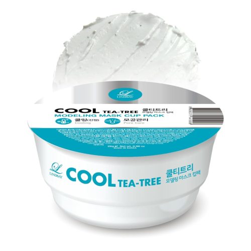 LINDSAY Modeling Mask Cup Pack Lemosandó Arcpakolás - Cool Tea-Tree 28g