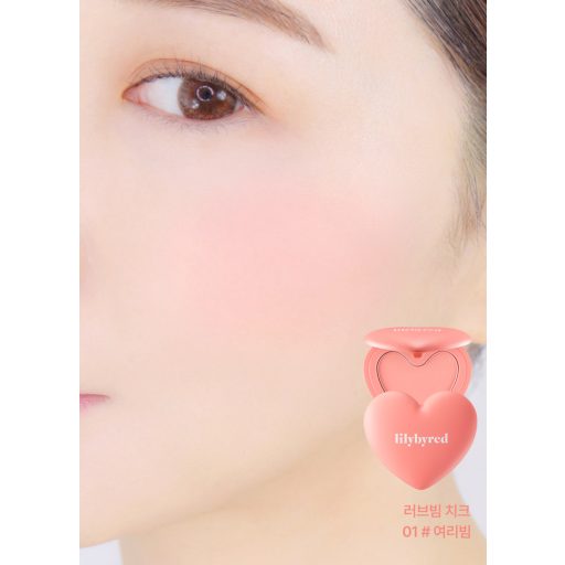 LILYBYRED Luv Beam Cheek Arcpirosító #01 Loveable Coral