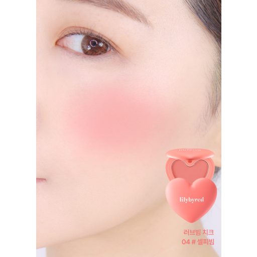 LILYBYRED Luv Beam Cheek Arcpirosító #04 Selfie Red
