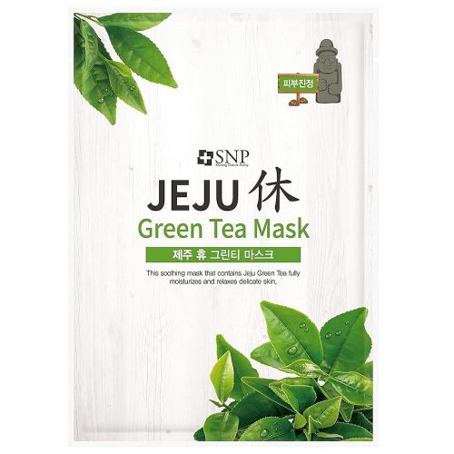 SNP Jeju Rest Green Tea Arcmaszk 22ml