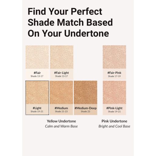 JUNG SAEM MOOL Essential Skin Nuder - Cushion Alapozó #19 Light 14gx2 (SPF50+ PA+++)