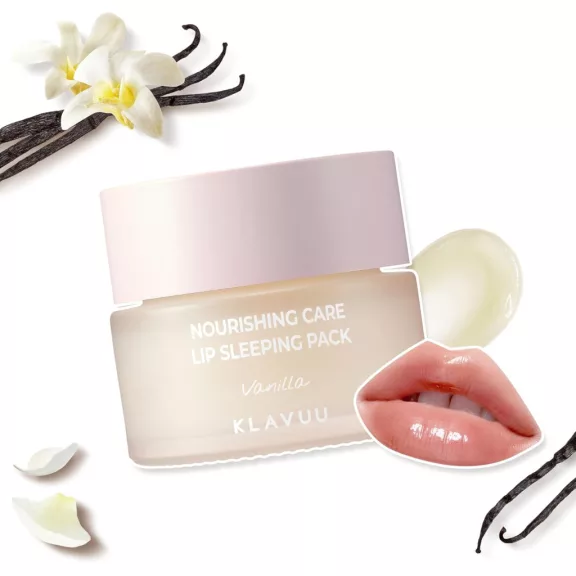 Klavuu Nourishing Care Éjszakai Ajakmaszk - Vanilla 20g Klavuu Nourishing Care Éjszakai Ajakmaszk - Vanilla 20g