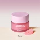 KLAVUU Nourishing Care Éjszakai Ajakmaszk - Berry 20g