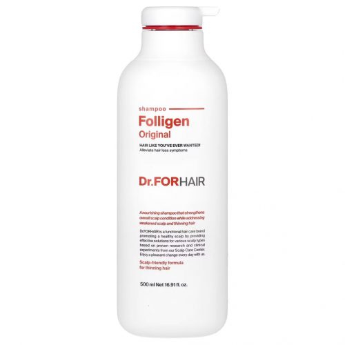 Dr FORHAIR Folligen Original Sampon 500ml (hajritkulás ellen)