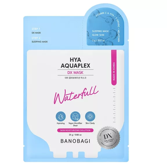 Banobagi DX 2lépéses Arcmaszk - Hya Aquaplex 25g + éjszakai maszk 2g Banobagi DX 2lépéses Arcmaszk - Hya Aquaplex 25g + éjszakai maszk 2g